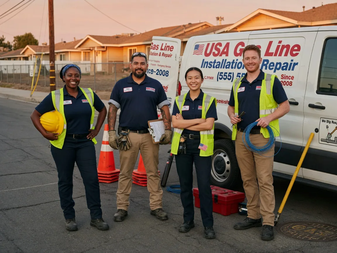 Gas Line Installation company in Braham, MN